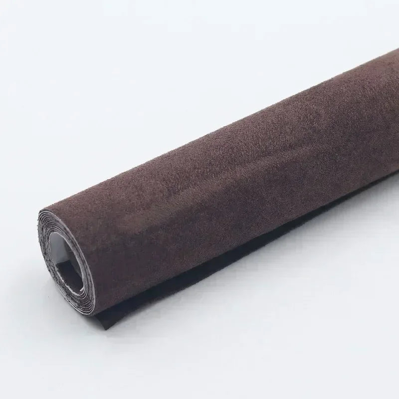 Suede Fabric Window Film Self-adhesive Synthetic Leather Stretchable Interior Film Suitable for Automotive and Home Decorate
