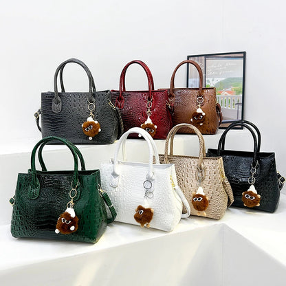 Ladies Quality Leather Shoulder Bags for Women 2026 Luxury Designer Handbags Classic Female Commute Fashion Large Capacity Tote