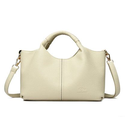 High Quality Soft Leather Women's Handbag Tote Bag Fashion Luxury Women Shoulder Bag Trendy Female Commute Crossbody Bags Wallet