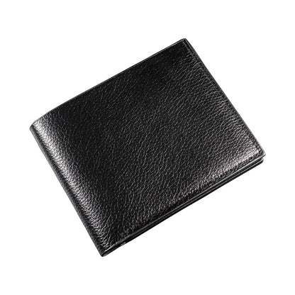 Men Short Soft Pu Leather Wallets Vintage Thin Male Credit Card Holder Black Small Money Purses Large Capacity Card Holder Bag