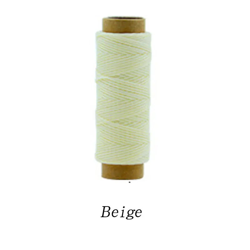 30m 0.8mm Leather Sewing Waxed Thread String Sewing Leather Hand Wax Stitching DIY Thread for Case Arts Crafts Handicraft Tool