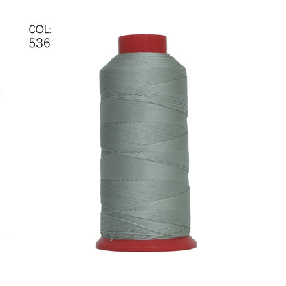 TEX 135 Nylon Bonded Thread 0.4MM Heavy Duty Fabric Sewing Leather Upholstery Shoes Canvas Sewing Stitch 420D/3 750 Yards Cone