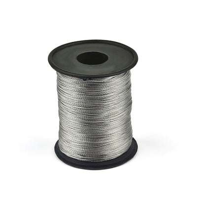 150 Meters/Roll 0.25mm Nylon Waxed Line Leather Craft Sewing Wax Thread Cord Round Leather Sewing Wax Thread DIY High Strength