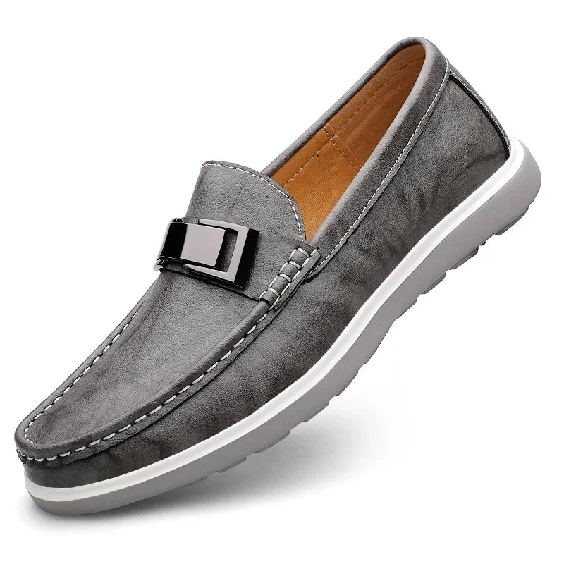 Summer Brand British Style Leather Mens Casual Shoes Designer Loafers Business Driving Shoes Formal Mocassin Men Walking Shoes