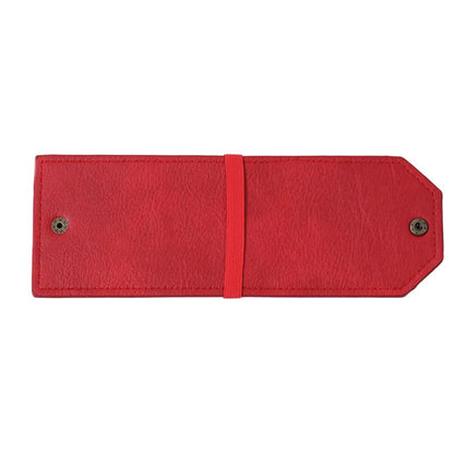 Quick Cash Access Leather Wallet, Cash Keeper Wallet, Slim Portable Leather Card Holder for Men Women