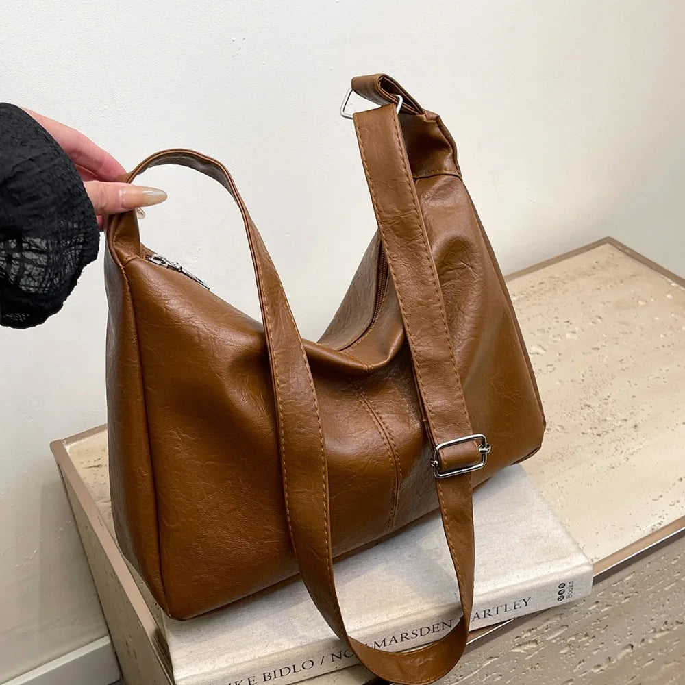 Women Handbags PU Leather Women Shoulder Bag Fashion Luxury Ladies Messenger Bags High Quality Female Luxury Designer Tote Bag