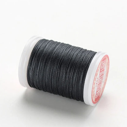 Waxed Thread For Leather DIY Accessories Leather Craft Sewing Thread Round Waxed Thread Polyester Cord Wax Coated Strings