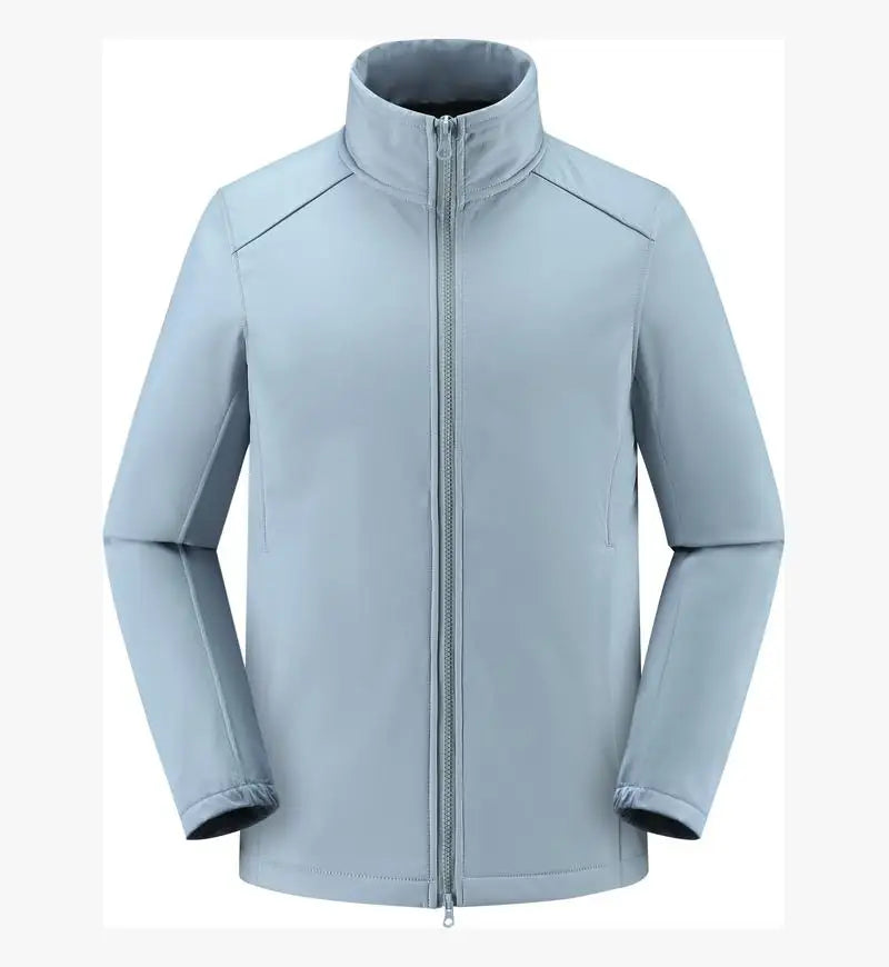 Outdoor Tactical Soft Shell Jacket Men And Women Plus Velvet Thickened Handsome Tough Guy Waterproof Jacket Diy Logo Ls-c615