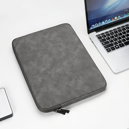 11 13 14 15 Inch Laptop PU Leather Protective Tablet Bag Computer Pouch Case Storage Bags Slim Laptop Sleeve for Macbook Perfect