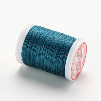Waxed Thread For Leather DIY Accessories Leather Craft Sewing Thread Round Waxed Thread Polyester Cord Wax Coated Strings