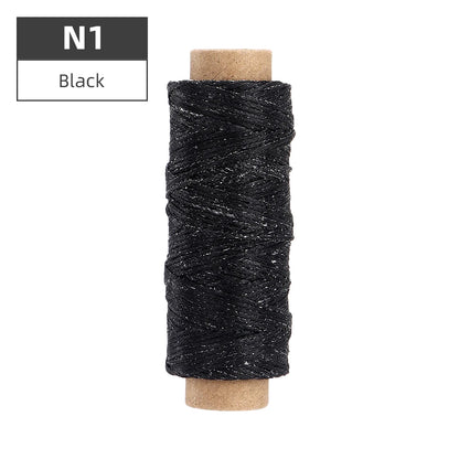 1pcs Leather Waxed Thread, Durable Leather Sewing Thread For Hand Stitching Leather Craft DIY, Leather Shoe Repairing Thread