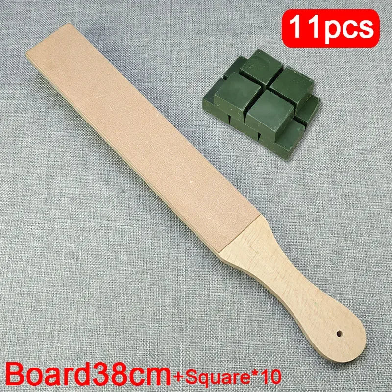 Leather for Knife Sharpening with Polishing Compound - Double Sided Stropping Leather : Knife for Wood Carving and Woodworking.