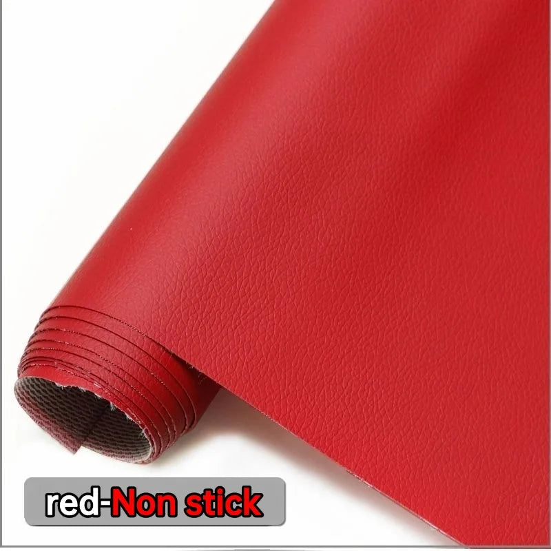 Non-stick Leather Fabric for Sofa Sewing Faux Leather Fabric Synthetic Material Arts Leathercraft DIY Large Size 1.6 Meters Wide