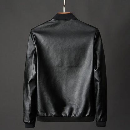 Men's Jackets Men's Spring Autumn Leather New Popular Korean Style Slimming Trends