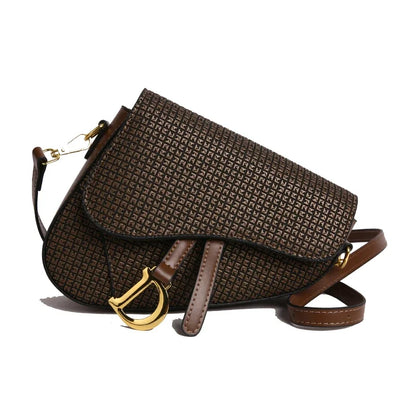 Women's Leather Luxury Crossbody Handbag Elegant Classic Designer Shoulder Tote Bag For Stylish Daily Wear
