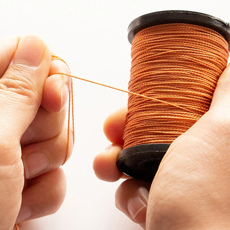 1Roll Sewing Thread For Leather Shoe Craft Sewing Thread Durable Strong Nylon Threads Hand Stitching Cord 50 Meters
