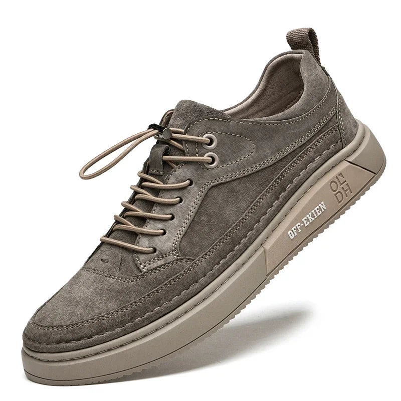 2025 Business Formal Shoes Cow Leather Soft Men Shoes Men outdoor Casual Shoes British style leather Zapatos