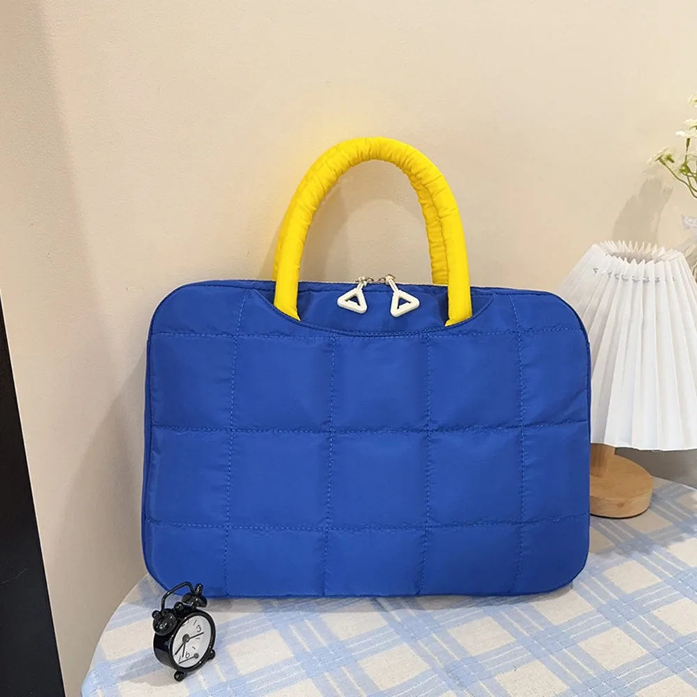 Portable Shockproof Laptop Handbag Nylon Waterproof Notebook Bag Soft Case Notebook Case