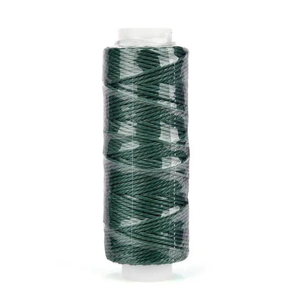 0.65mm Leather Waxed Thread Cord Polyester Coated Sewing Thread DIY Handmade Leather Stitching Rope Bracelets Jewelry 25M