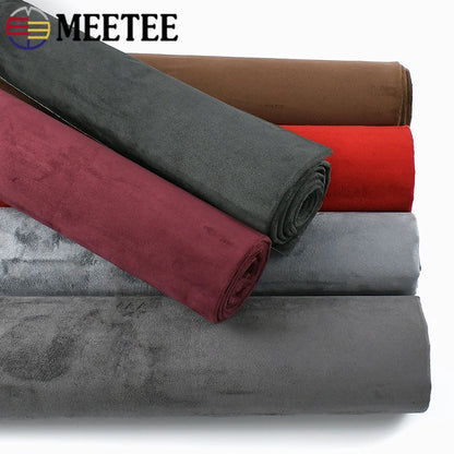 20*30-100*143cm Synthetic Leather Self-adhesive Fabric Car Interior Suede Adhesive Fabrics Door Velvet Decor Cloth DIY Accessory
