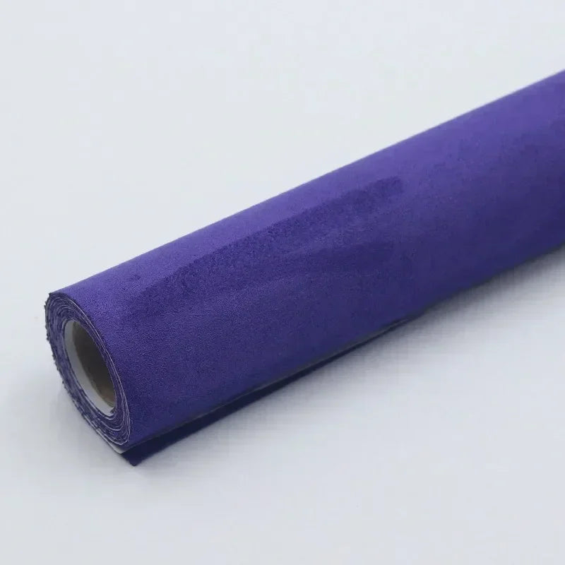 Suede Self-adhesive Fabric Adhesive Synthetic Leather Car Interior Dooration Velvet Fabrics Sticker Faux Suede Repair Patches
