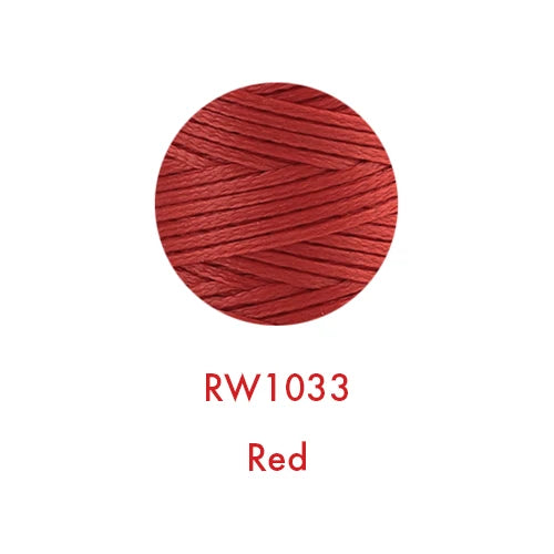 150D 0.8MM Flat Waxed Sewing Thread 260Meters Waxed Thread For Leather Waxed Cord For Leather Craft Hand Stitching Thread