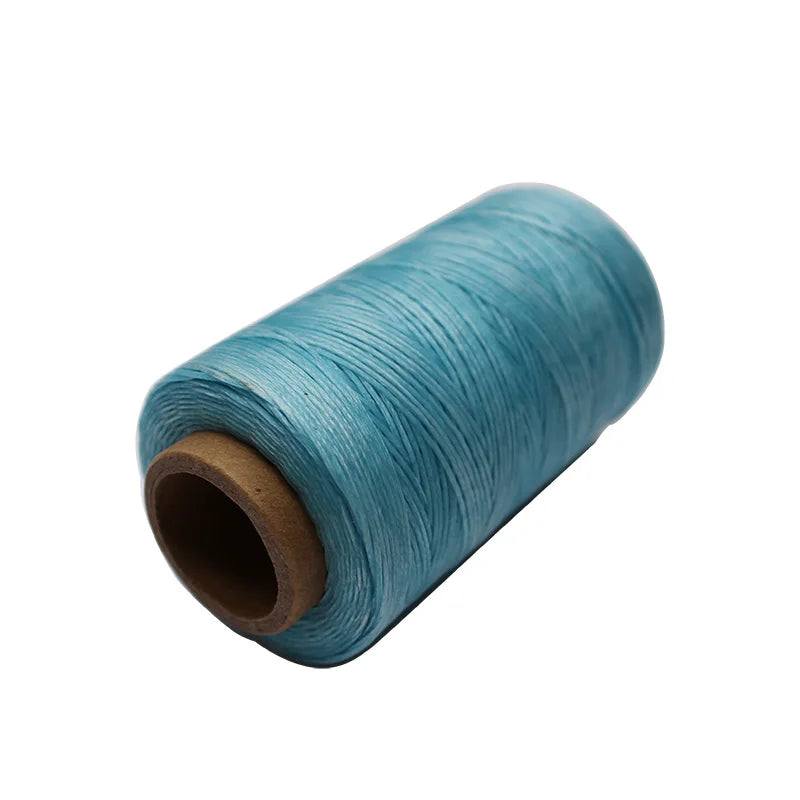 150D Flat 1mm Waxed Thread Wax String,Wax Leather Strings 280Yards/260meters