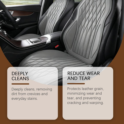Leather Cleaner - A Universal Cleaner for Stain Removal, Refurbishing and Maintenance, Suitable for Sofas and Car Seats