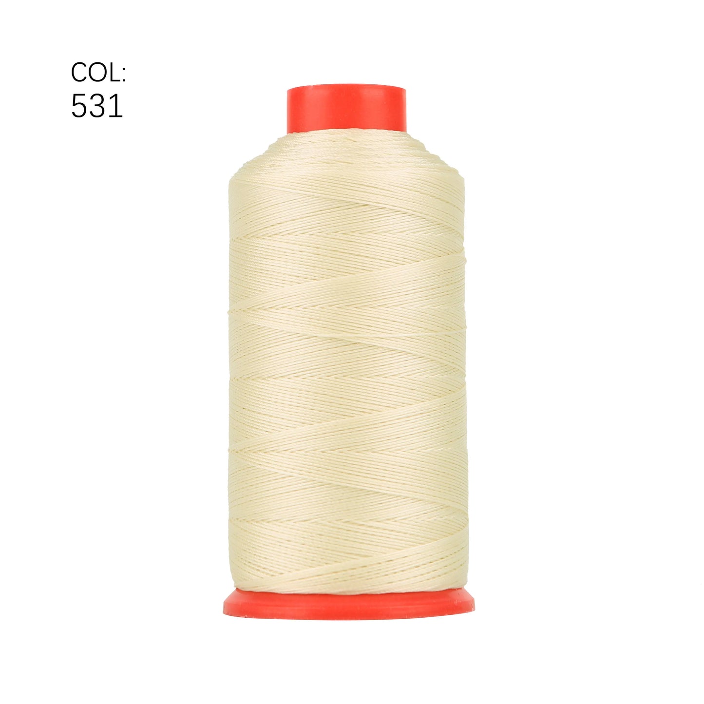 TEX 135 Nylon Bonded Thread 0.4MM Heavy Duty Fabric Sewing Leather Upholstery Shoes Canvas Sewing Stitch 420D/3 750 Yards Cone