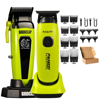 BRD 106 107 609 BRDCLIP Professional Electric Hair Clipper Hair Trimmer DLC Blade with Base 7500RPM 8000RPM 7000RPM Barber Set