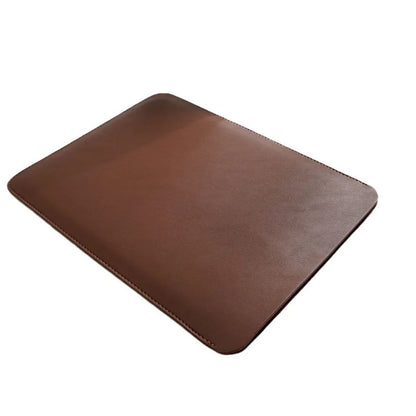1PC 13 14 15 Inch PU Leather Laptop Sleeve Carring Case Microfiber Lining Notebook Case Water and Splash Proof Laptop Bag