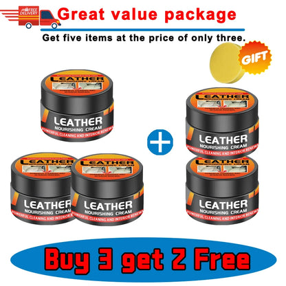 Complete Leather Care Solution Cleaning Nourishing And Beautifying For Car And Home Leather Items