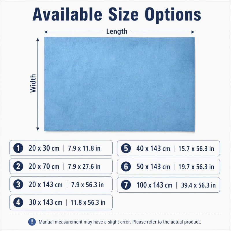 20*30-100*143cm Synthetic Leather Self-adhesive Fabric Car Interior Suede Adhesive Fabrics Door Velvet Decor Cloth DIY Accessory