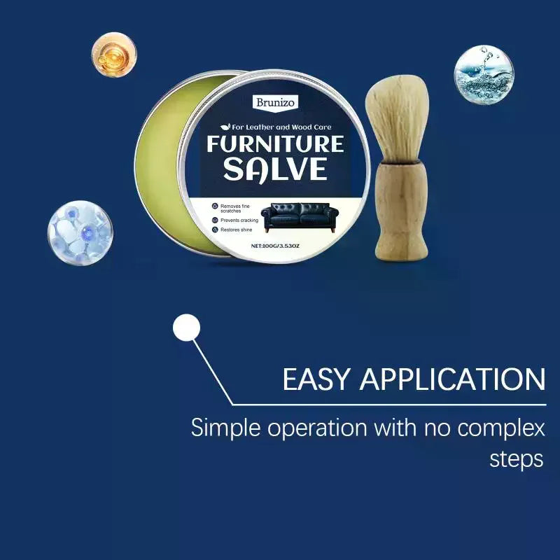 Leather Furniture Care Cream Home Leather, Leather Clothing And Bag Maintenance And Care Ointment
