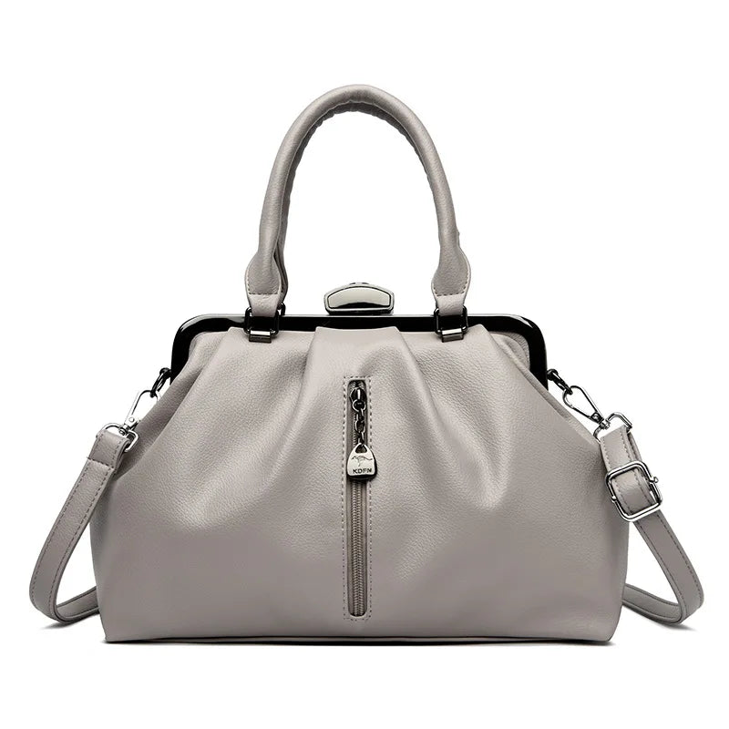 Brand Luxury Handbags Women Bags Designer Real Leather Handbag Leisure Crossbody Bags for Women New Lady Shoulder Bag Tote Bolsa