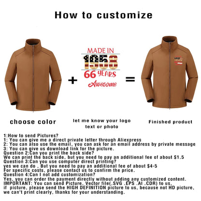 Outdoor Tactical Soft Shell Jacket Men And Women Plus Velvet Thickened Handsome Tough Guy Waterproof Jacket Diy Logo Ls-c615