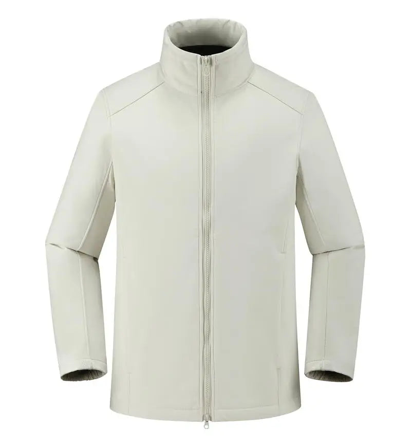 Outdoor Tactical Soft Shell Jacket Men And Women Plus Velvet Thickened Handsome Tough Guy Waterproof Jacket Diy Logo Ls-c615