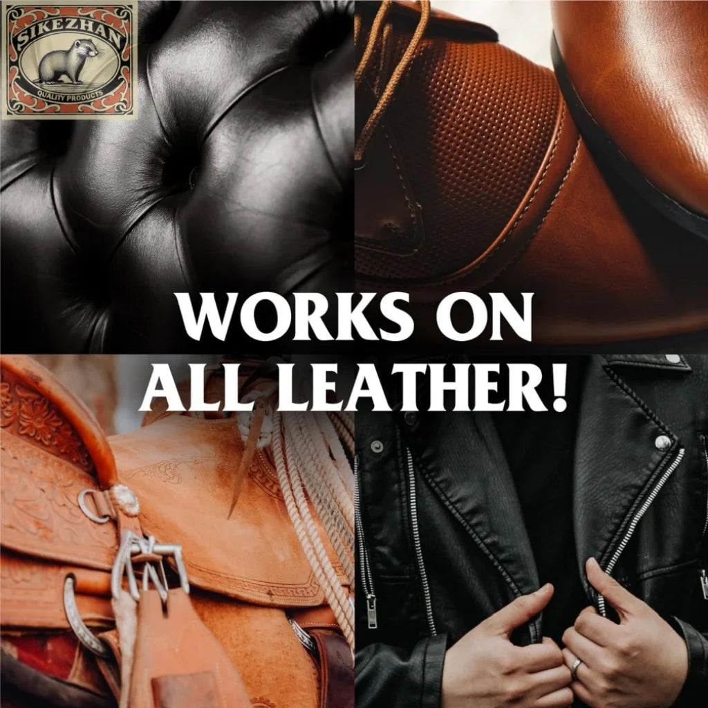 Mink Oil Leather Conditioner Balm for All Leather Products – Natural Odorless Care Cream for Shoes, Boots, Bags, Sofa