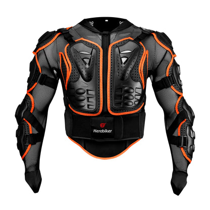 5XL Motorcycle Jackets Men's Full Body Armor Protection Jackets Motocross Enduro Racing Moto Protective Equipment Clothes