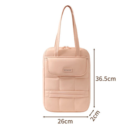 2025 new style Laptop Shoulder Bag Multi-purpose Tote Bag Simple Commuter IPad Protective Bag Handbag for business trave