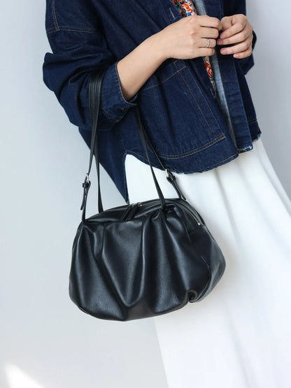 Women Luxury Genuine Leather Handbag Soft Elegant Single Shoulder Bags Suitable For Daily Usage