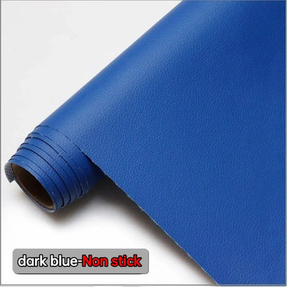 Non-stick Leather Fabric for Sofa Sewing Faux Leather Fabric Synthetic Material Arts Leathercraft DIY Large Size 1.6 Meters Wide