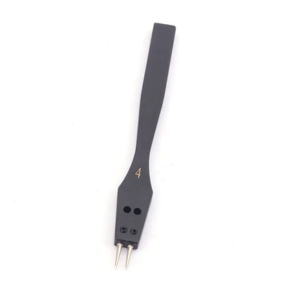Leather Punch Tool Sharp Head Replaceable Pricking Iron Removable Round Hole Punch DIY Leather Craft Chisel 4 Size Available