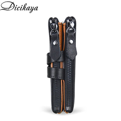 Genuine Leathe Men Wallet Luxury Desig Bifold Short Wallets Male Hasp Vintage Purse Coin Pouch Multi-functional Card Pocket