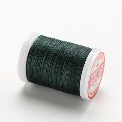 Waxed Thread For Leather DIY Accessories Leather Craft Sewing Thread Round Waxed Thread Polyester Cord Wax Coated Strings