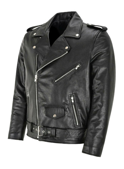 Men Pu Leather Jacket Motorcycle Fashion Slim Fit Stand Collar Pu Jacket Male Anti-Wind Motorcycle Lapel Diagonal Zipper Jackets