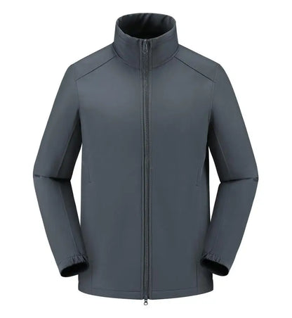 Outdoor Tactical Soft Shell Jacket Men And Women Plus Velvet Thickened Handsome Tough Guy Waterproof Jacket Diy Logo Ls-c615