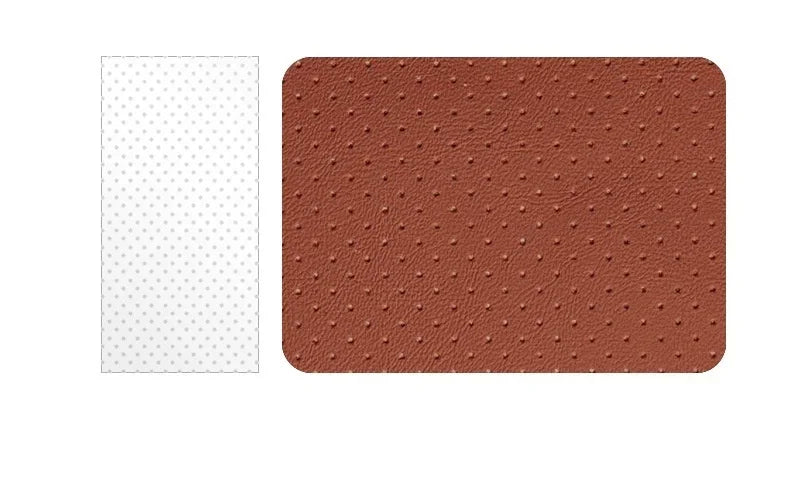 Repair Patch Breathable Perforated Synthetic Leather Tape with Adhesive Backing for Sofa Car Seat Wallets Cuttable Renovation