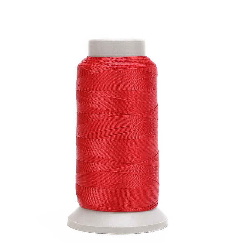 500d 4 Strands Sewing Thread Nylon Thin Mercerized  High-strength Embroidery Shine Down Jacket Strong And Durable Leather Thread