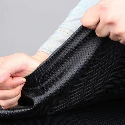 Not Stick Perforated Holes Leather Fabric Faux Leather Fabric for Furniture Couch Car Seat Office Chairs Sofa Repair Refurbished